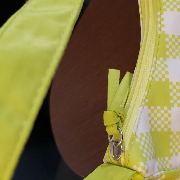 Target Neon Green Checkered Mini Bag - Picture 4 of 5